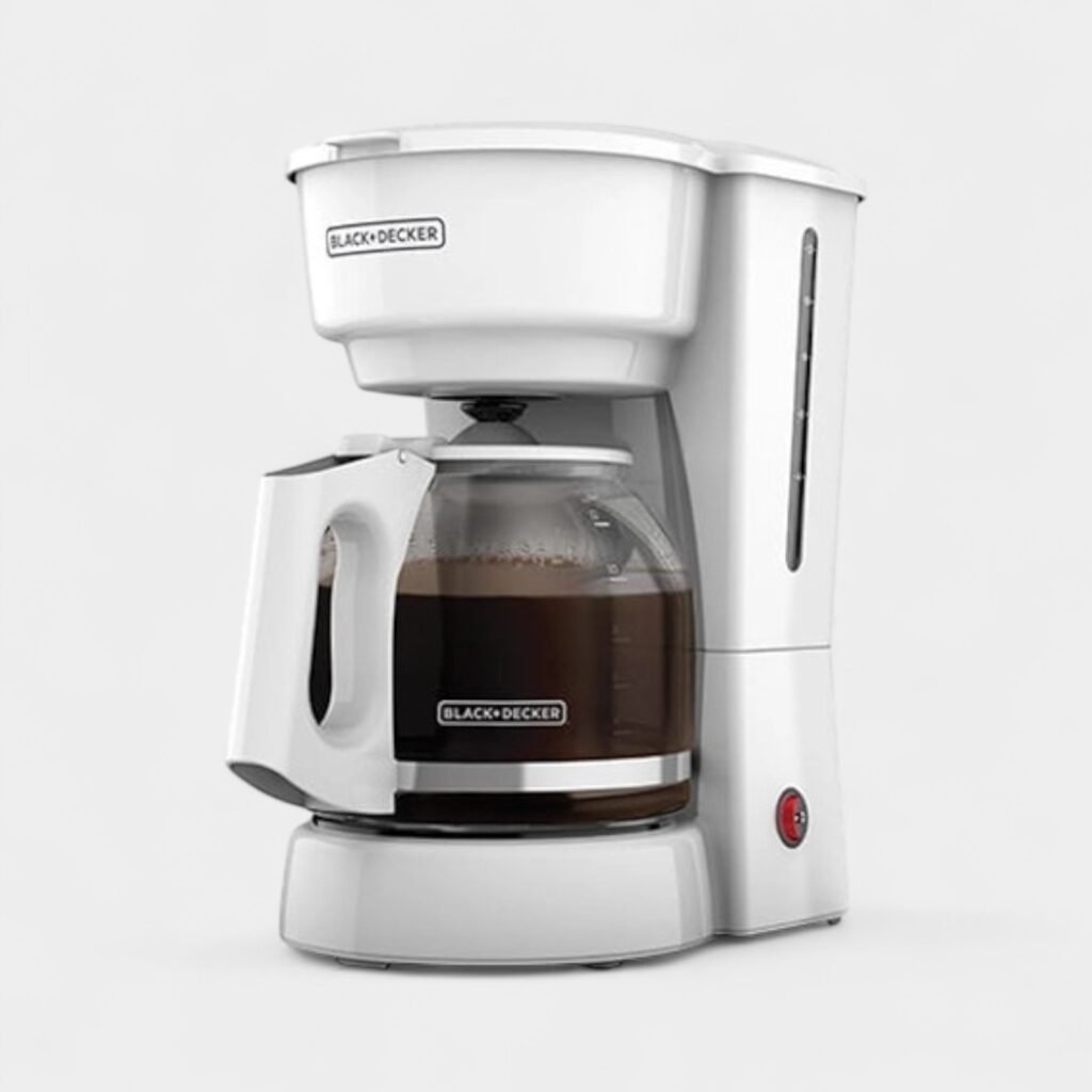 BD-CM12 Cafetera Eléctrica Black+Decker 12 Tazas con Jarra de Vidrio