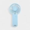 Mini Ventilador de Mano Portátil y Recargable (USB, Azul)