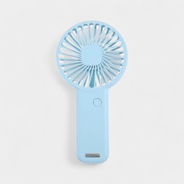 GEN-VENTM01 Mini Ventilador de Mano Portátil y Recargable (USB, Azul)
