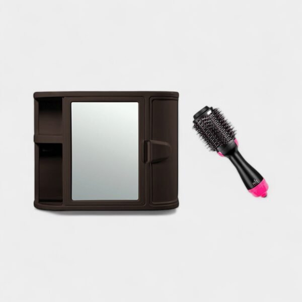 REV-COMB01 Combo de Belleza: Tocador Portátil y Cepillo Secador Revlon