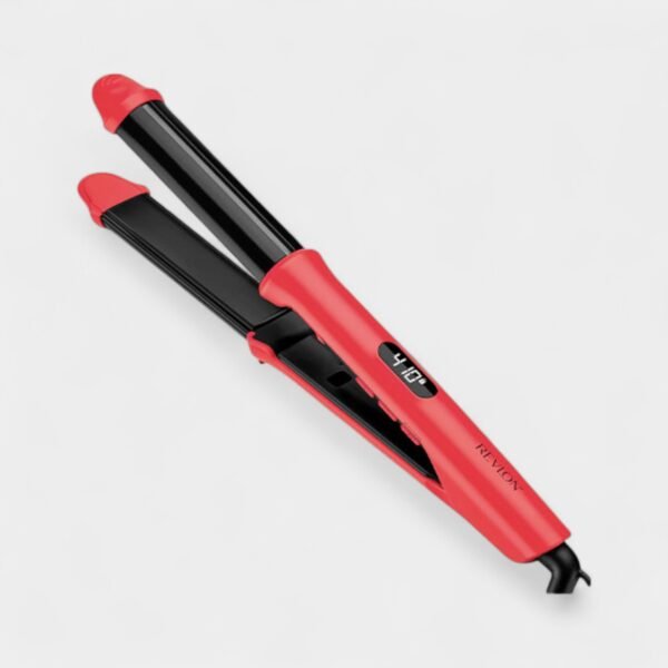 REV-FL01R Plancha y Ondulador Revlon Flash Look 2 en 1 (Rojo)