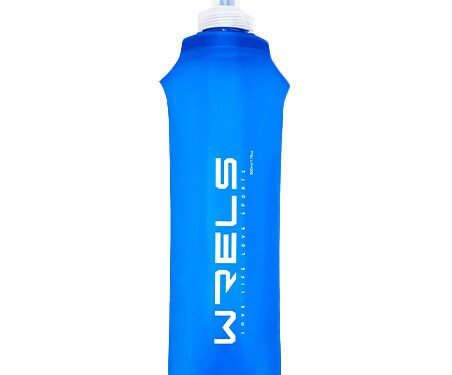 Botella Deportiva Plegable Wrels 600ml de Silicona